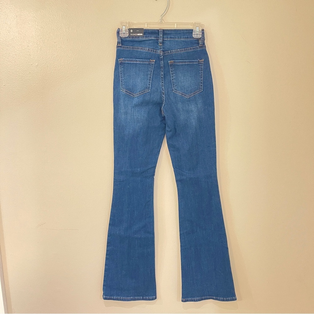 Fashion Nova Flare & Wide Leg Jeans - Picture 2 of 4